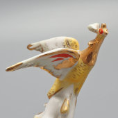 Статуэтка «Иванушка и Жар-птица», скульптор Якимова Г. П., художник Лупанова Е. Н., ЛФЗ, 1950-60 гг.