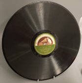 Граммофонная пластинка с вальсами «Конькобежцы» и «Студенческий», His master's voice, 1930-е гг.