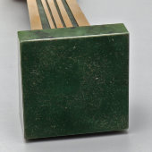 Наградная статуэтка, стела «Политический профиль-2000», бронза, камень, Россия, 2000 г.