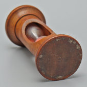 Старинные песочные часы в деревянном корпусе, 1,5 мин, Европа, 19 в.