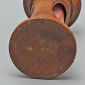 Старинные песочные часы в деревянном корпусе, 1,5 мин, Европа, 19 в.