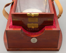 Хронометр морской «Полет» в футляре, полный комплект, паспорт, СССР, 1990 г.