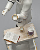 Фигурка «Химик Виноградов Д. И.», скульптор Садиков Г. Б., фарфор, ЛФЗ, 1960-е