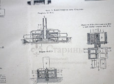 Старинная гравюра «Хлебопекарные печи»