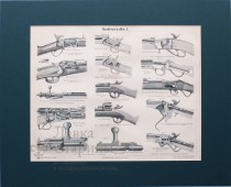 Литография «Ручное огнестрельное оружие I»