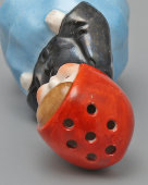 Винтажная солонка «Красная шапочка», фарфор, Европа, 1930-40 гг.