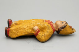 Детская резиновая игрушка «Малый Арлекин», старая резина, 1950-60 гг.