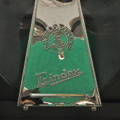 Винтажный европейский портативный граммофон (патефон) Parlophone Lindex, Англия, 1920-30 гг.