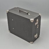 Винтажный европейский портативный граммофон (патефон) Parlophone Lindex, Англия, 1920-30 гг.