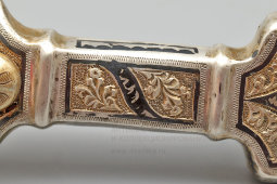 Кинжал кавказский сувенирный, сталь, белый металл, СССР, 1970-80 гг.