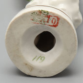 Статуэтка «Казахский мальчик с беркутом», скульптор Малышева Н. А., фарфор, Дулево, 1953 г.