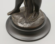 Скульптура мальчика, автор Луи-Огюст Моро (Louis Auguste Moreau), серия «Французская коллекция», США, к. 19, н. 20 вв.