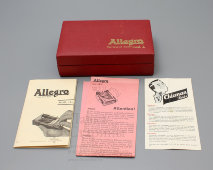 Станок для заточки бритвенных лезвий «Allegro mod. L», Швейцария