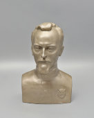 Бюст «Ф. Э. Дзержинский», скульптор Н. А. Теплов, СССР, 1982 г.