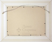 Старинный план-карта Риги с окрестностями, бумага, багет, к. 19 в., н. 20 в.