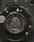Антикварный складной фотоаппарат «Heag I», компания Ernemann, Дрезден, Германия, 1900-е