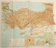 Карта Турции, СССР, 1950-е