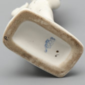 Фигурка «Мальчик с шариками» (На парад), скульптор Столбова Г. С., ЛФЗ, 1950-60 гг.