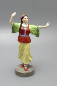 Китайская фарфоровая статуэтка «Китайский танец»