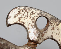 Антикварный штопор никелированный типа «Helice» (пропеллер), PERILLE JP AU LOUVRE, Франция, нач. 20 в.