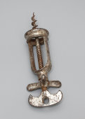 Антикварный штопор никелированный типа «Helice» (пропеллер), PERILLE JP AU LOUVRE, Франция, нач. 20 в.