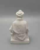 Статуэтка «Авиценна», скульптор Мануйлова О. М., фарфор, бисквит, Вербилки, 1950-е